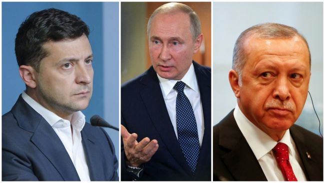 Зеленский заявил Эрдогану о желании встретиться с Путиным