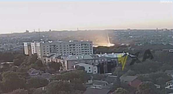 Տեսախցիկը ֆիքսել է Խարկովում ռուսական հրթիռի հարվածի պահը (Տեսանյութ)