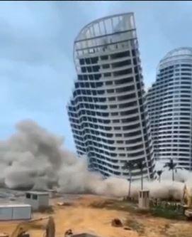 Չինաստանում զանգվածաբար քանդում են նորակառույց շենքերը (Տեսանյութ)