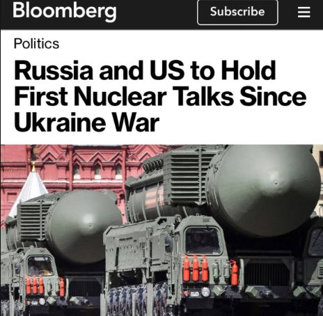 Ռուսաստանն ու ԱՄՆ-ն ուկրաինական հակամարտությունից հետո առաջին միջուկային բանակցությունները կանցկացնեն