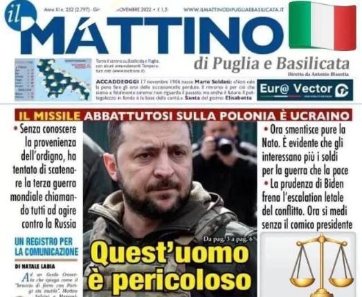 «Այս մարդը վտանգավոր է». Mattino