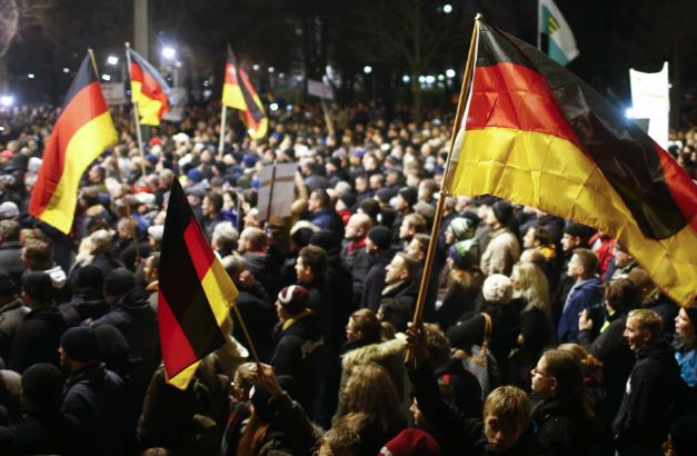 Գերմանիայում հակաամերիկյան ցույցեր են տեղի ունեցել. Welt (ՖՈՏՈ, ՏԵՍԱՆՅՈՒԹ)