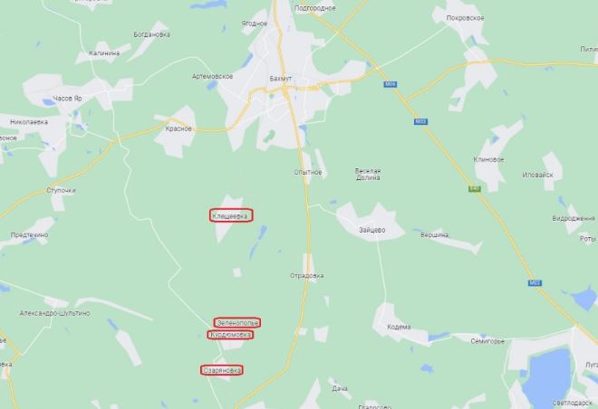 Ուկրաինայի պաշտպանության գիծը ճեղքվել է Արտեմովսկի ուղղությամբ (Քարտեզ)