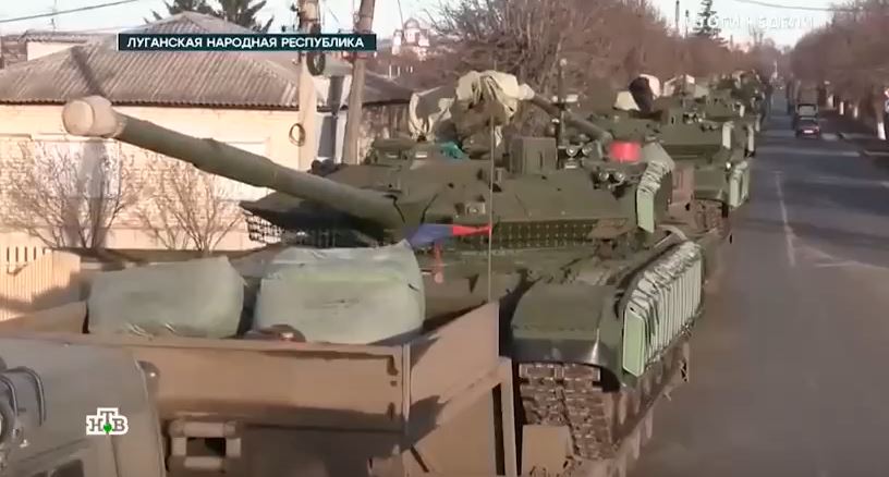 Մոտ 200 նորագույն T-90M «Պրորիվ» տանկ ժամանել է ՀՌՕ գոտի (Տեսանյութ)