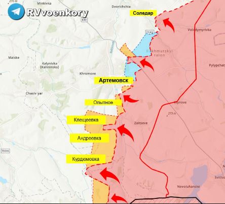 Ռուսական բանակը ակտիվորեն հարձակվում է Դոնբասի և Լիմանի ուղղությամբ. Ուկրաինայի ԳՇ