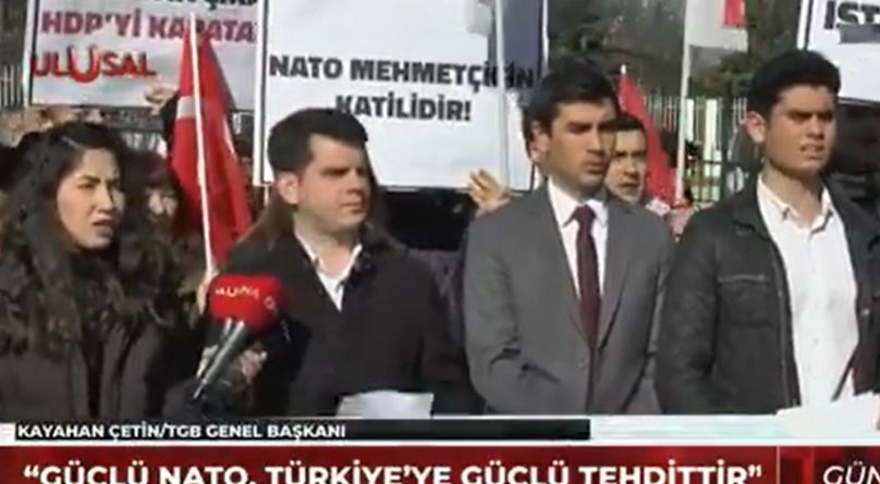 Թուրքիայում ՆԱՏՕ-ից դուրս գալու պահանջով հերթական հանրահավաքն է տեղի ունեցել (Տեսանյութ)