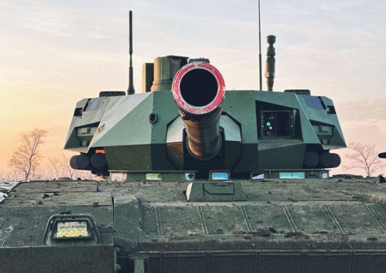Ռուսական նորագույն Т-14 «Արմատա» տանկը ուկրաինական պատերազմում է